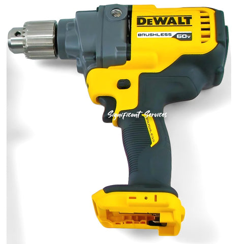 DEWALT FLEXVOLT DCD130B 60V MAX Cordless Drill Concrete Mixing E-Clutch System