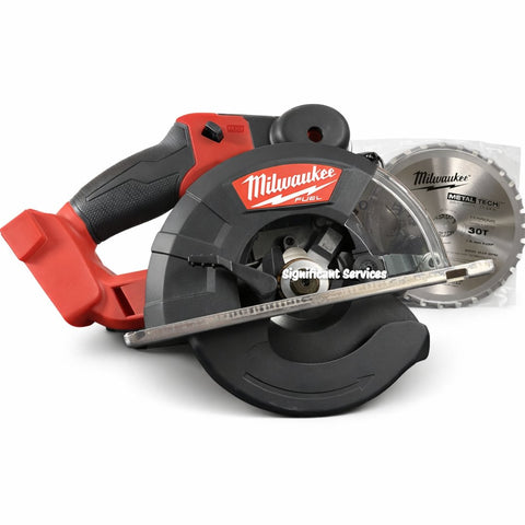 Milwaukee 2782-20 M18 FUEL 5-3/8" Metal Cutting Circular Saw Tool Only w/ Blade