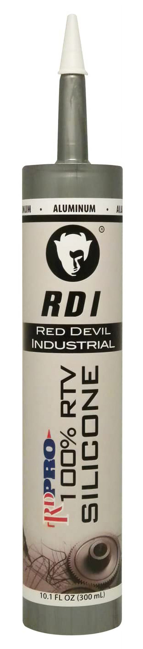 Red Devil 08165I RD PRO Industrial Grade RTV 100% Silicone Weather-Resistant