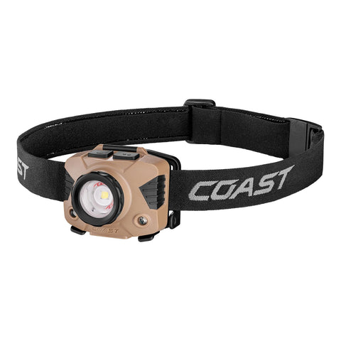 Coast FLX7 LED Headlamp 700 Lumen Twist Focus Adjustable Beam Batteries Included