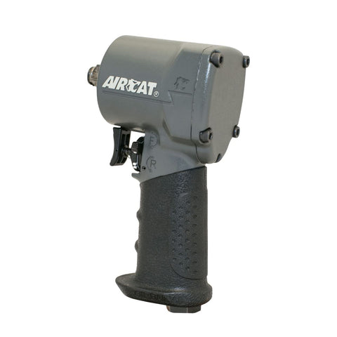 AIRCAT 1057-TH 1/2" Stubby Impact Wrench, 500 ft-lb Max Torque