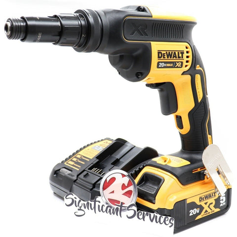New DeWALT DCF622B 20V MAX XR Cordless 5.0 Ah Versa-Clutch Torque Screwgun Kit