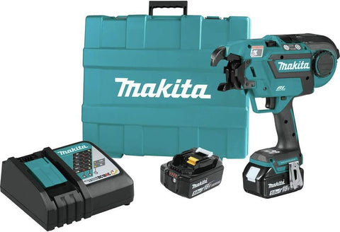 Makita XRT01TK Rebar Tying Tool Kit 18V LXT Lithium-Ion Brushless Cordless 5.0Ah Kit