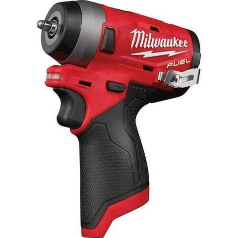 Milwaukee M12 FUEL 1/4" Stubby Impact Wrench, No Charger, No Battery, Bare Tool Only
