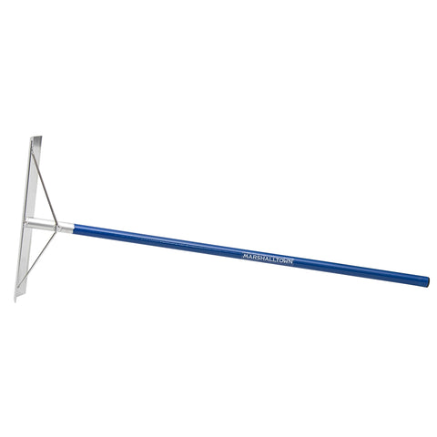 MARSHALLTOWN AP75348 19 1/2 x 4 Concrete Placer, 48 Inch Round Handle, Made in the USA