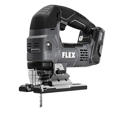 FLEX 24V Brushless Cordless Orbital Variable Speed D-Handle Jig Saw Tool Only...