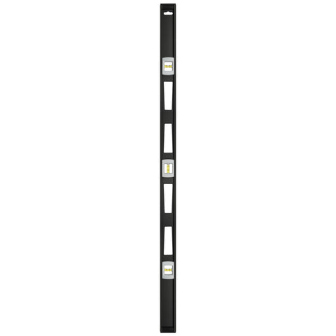 Johnson 3848 48" Magnetic Top-Reading Aluminum Level 3 Vial Professional Grade