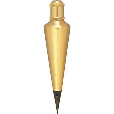 Johnson Level & Tool 124 Plumb Bob, 24 oz., Brass Finish, 1 Pack