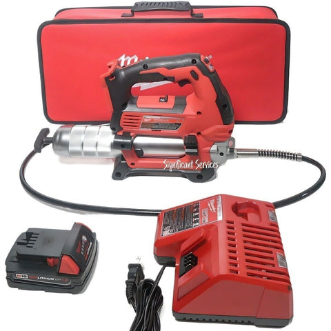 M18 Cordless 2-Speed Grease Gun Kit - No. 2646-21CT