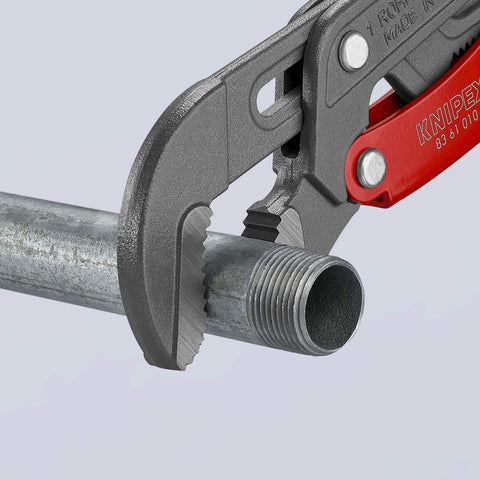 Knipex 8361010 Knipex Pipe Wrench S Type Plastic Handle 330 Mm Swedish Pattern