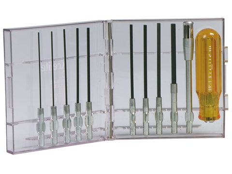 Xcelite 99PS40 Allen Hex Screwdriver Set, 11-Piece