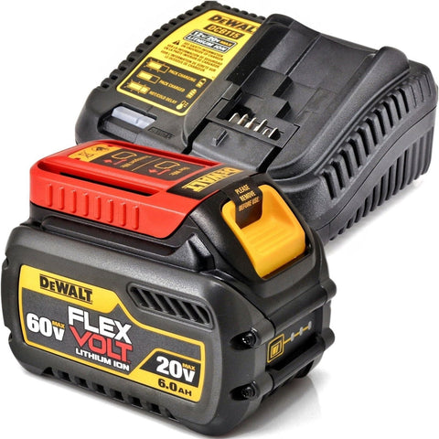 DeWALT DCB606 FLEXVOLT 60V MAX 6.0AH Li-Ion Battery 12V 20V Fast Charger