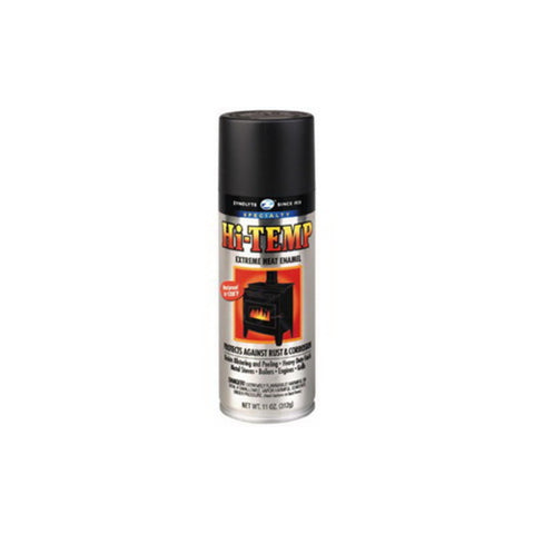 Aervoe Z635 11-oz Black Zynolyte Hi-Temp Extreme Heat Enamel Aerosol Paint