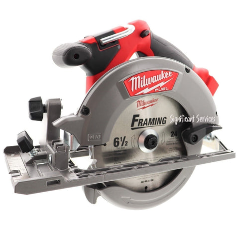 Milwaukee 2730-20 M18 FUEL Brushless Cordless 6 1/2" Circular Saw with Blade