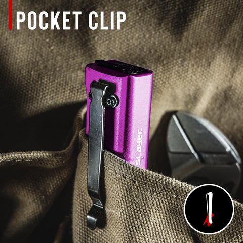 Coast Slayer LED Flashlight 1150 Lumen USB-C Rechargeable Spot/Flood Mode Purple