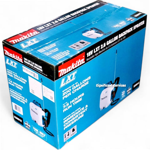 New Makita XSU01Z 18V 18 Volt LXT Li-Ion Cordless 2.6 Gallon Backpack Sprayer