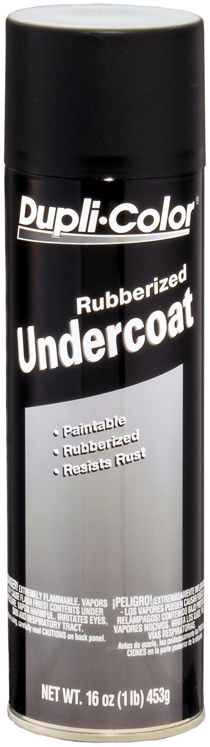 Dupli-Color EUC101A00-12 PK Paintable Rubberized Undercoat Black Automotive...
