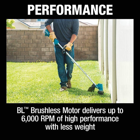 Makita XRU23SM1 18V LXT® Lithium-Ion Brushless Cordless 13" String Trimmer...