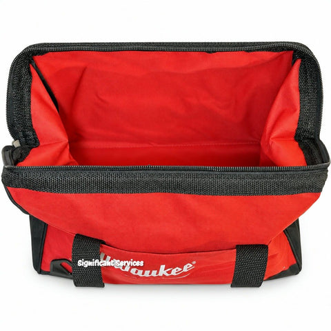 Milwaukee 16-Inch 6-Pocket Heavy Duty Canvas Industrial Carrying Tool Bag