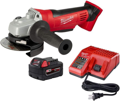 Milwaukee M18 2680-21P 4-1/2" Cordless Grinder Kit (2680-20 + 48-11-1850 +...