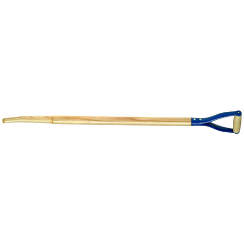 Link Handles - 66716 Bent Hollowback Shovel/Scoop Handles With Shoulder and Steel D-Grip, 1-1/2" Diameter (Various Length and Models: 30" - 42"), 30" Length, Model 829-18
