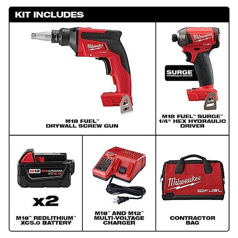 MILWAUKEE M18 FUEL 2-Tool Combo Kit (