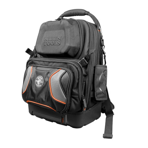 Klein Tools 55485 Tool Bag Backpack, Durable Electrician Backpack with 48 Pockets for Hand Tools
