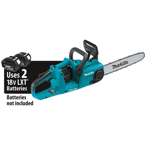 Makita XCU03Z 18V X2 LXT 14" Brushless Cordless Chainsaw Tool Only Lithium-Ion