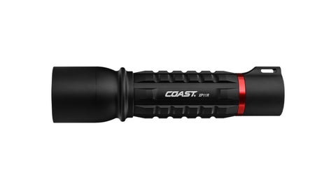 Coast XP11R Rechargeable LED Flashlight 2100 Lumens Dual Power Slide Focus IP54