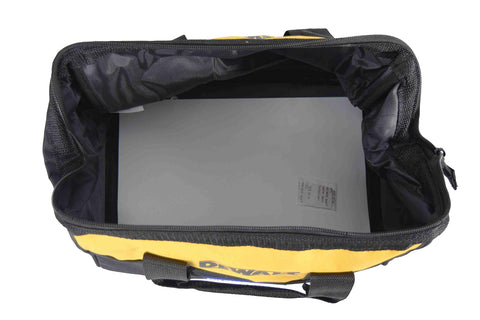 Dewalt Heavy Duty 12" x 9" Black/Yellow Power Tool Contractor Tool Bag