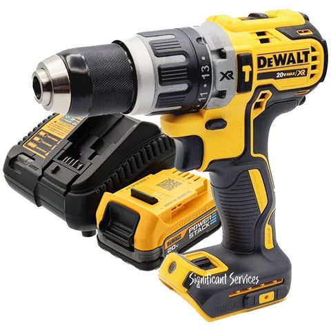DeWALT DCD796 20V MAX Brushless 1/2" Hammer Drill Driver 1.7 Ah POWERSTACK Kit