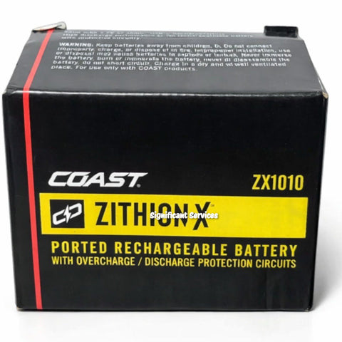 Coast 30076 ZX1010 Zithion-X USBC Rechargeable Li-Ion Battery 8800mAh Power Bank