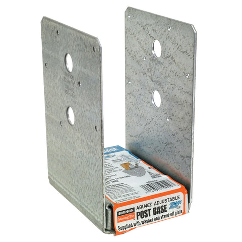 Simpson Strong Tie ABU46Z 1 1 1 ZMAX Galvanized 12-Gauge 4-Inch by 6-Inch...