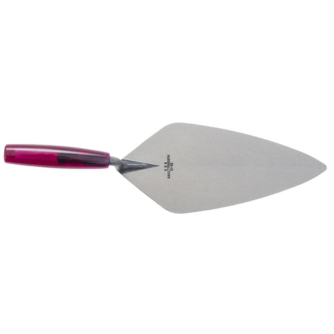 MARSHALLTOWN London Brick Trowel, 12 x 5 1/8 Inch Masonry Tool, Wood Handle, Made in the USA, 33P12