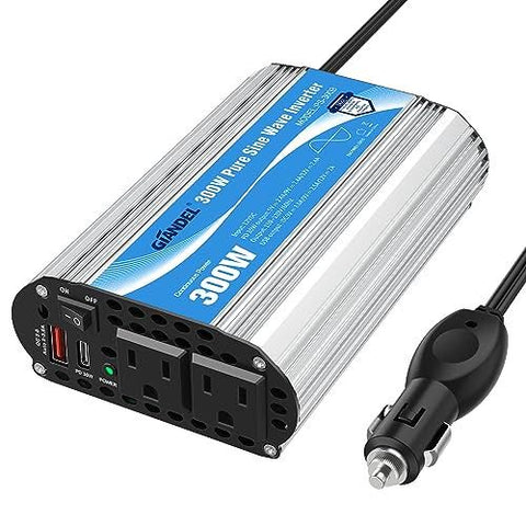 Giandel Power Inverter 300W -2200W 12V to 110V 120V