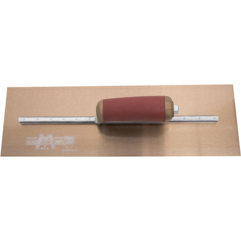 MARSHALLTOWN 4713DFDL DuraFlex Finishing Trowel, 16 x 5 Inch, 13 5/8 Inch Mounting, DuraSoft Handle, Made in the USA, Plaster and Drywall Finishing Tools