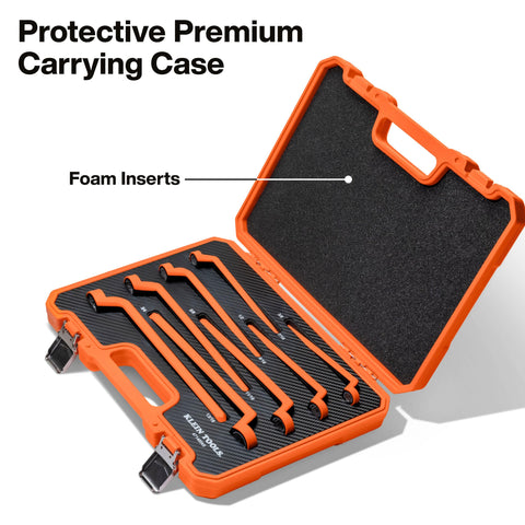 KLEIN TOOLS 47140INS Insulated Box End Wrench Set, 1000V Rated