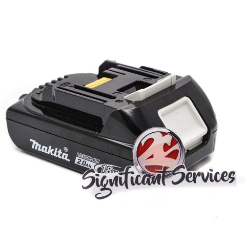 Makita DC18RD 18V Li-Ion Dual Port Fast Rapid Optimum Charger 2.0 Ah Batteries