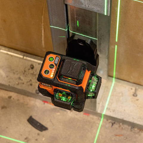 Klein 93CPLG Green 360° Self-Leveling Cross Line Laser Level Rechargeable