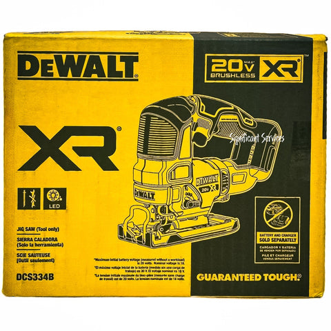 DEWALT DCS334B 20V MAX XR Brushless Cordless Li-Ion Variable Speed Jig Saw