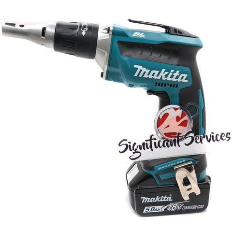 Makita XSF03Z LXT Brushless Drywall Screwdriver Push Drive Gun 5.0 Ah Battery