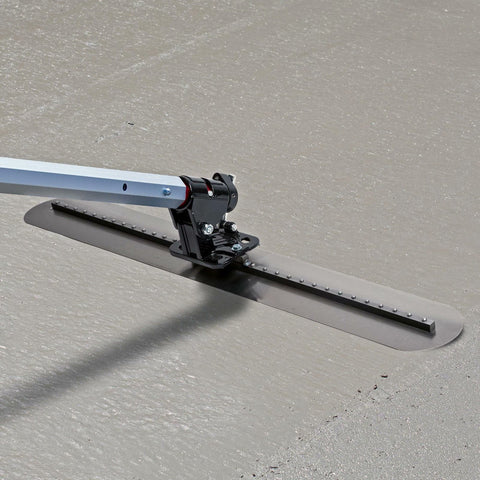 Marshalltown FR36RBF9 36 x 5 in Round End Multi-Mount Fresno Trowel Rock-It 2.0 Bracket