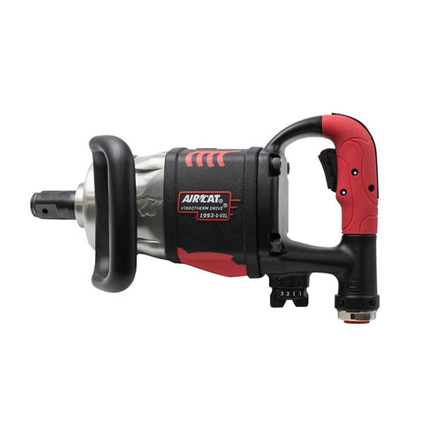 AIRCAT 1993-1-VXL 1" Drive Straight Impact Wrench Vibrotherm 6,000 RPM Pneumatic