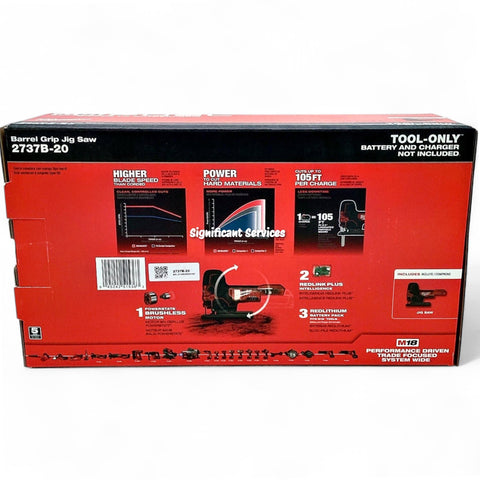 Milwaukee 2737B-20 M18 FUEL 18V Lithium-Ion Brushless Cordless Barrel Grip