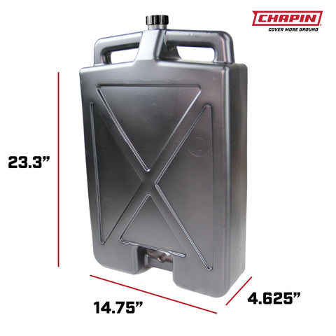 Chapin 78005 Low Profile 12 Quart (11.4 Liter) Oil Drain Container fits most ATV