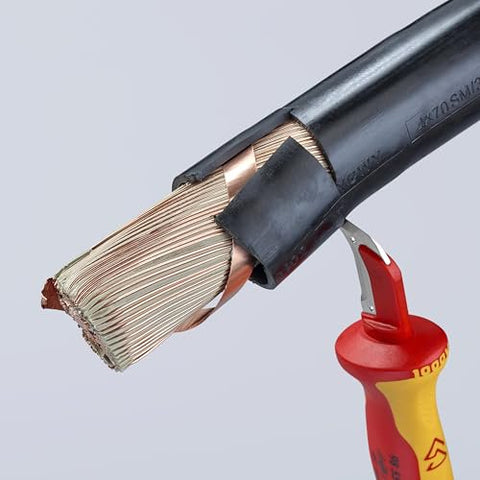 KNIPEX 98 55 Dismantling Knife 1000V Insulated