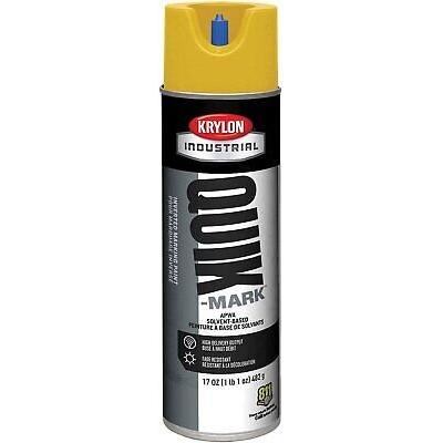 Krylon Industrial Quik-Mark Sb Inverted Marking Paint Apwa Safety Yellow -...
