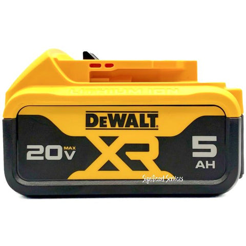 (2) NEW Genuine DeWALT DCB205 20V 20 Volt MAX XR 5.0Ah Li-Ion Battery Packs