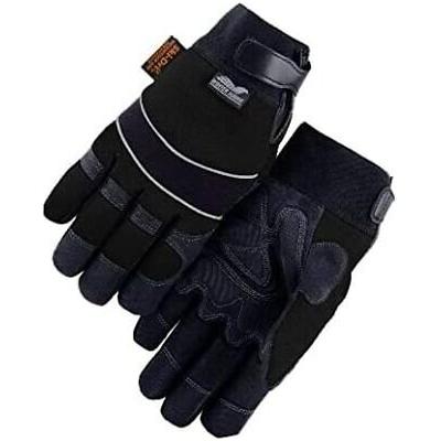 Majestic 2145BKH Winter Lined Synthetic Leather Waterproof Heatlok Gloves XL