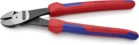 KNIPEX 7422250 High Leverage Diagonal Cutters 250mm Soft Grip Handles